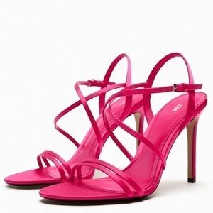 Zara strappy high heel sandals 1312/210